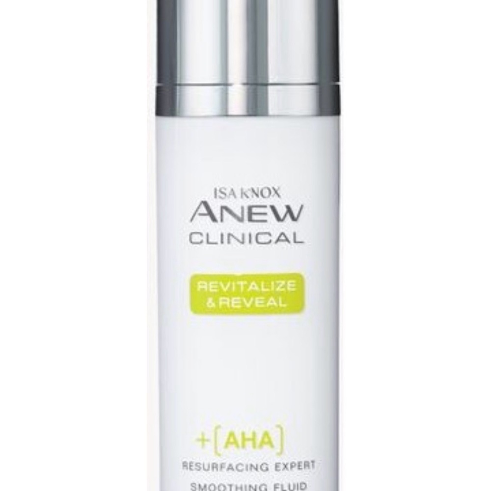 Avon Anew Clinical Revitalize & Reveal Smoothing Fluid - White. 2 pack.